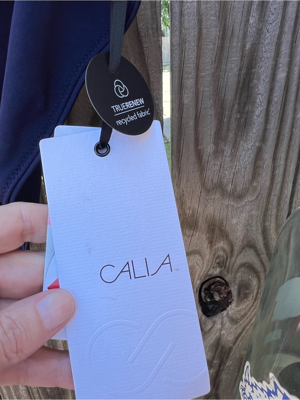 👗Calia Women's Navy mid-Waist Swim Bottoms - Picture 6 of 9